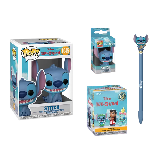 FUNKO POP! Lilo & Stitch - Stitch 4pk &ndash; nuotrauka 2