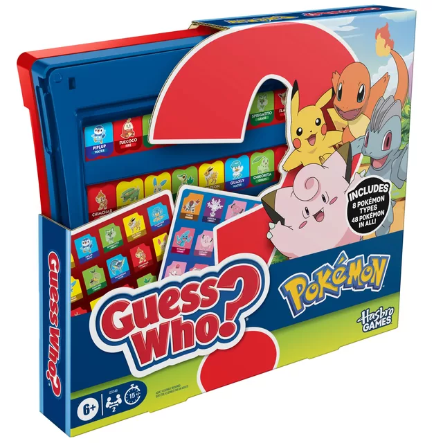 HASBRO GAMING GUESS WHO POKEMON Stalo žaidimas, anglų k. &ndash; nuotrauka 2