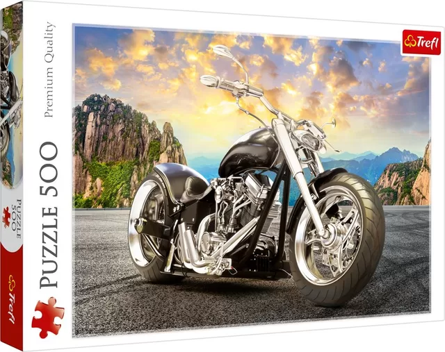 TREFL PUZZLES TREFL dėlionė &bdquo;Motociklas&ldquo;, 500 det. &ndash; nuotrauka 2