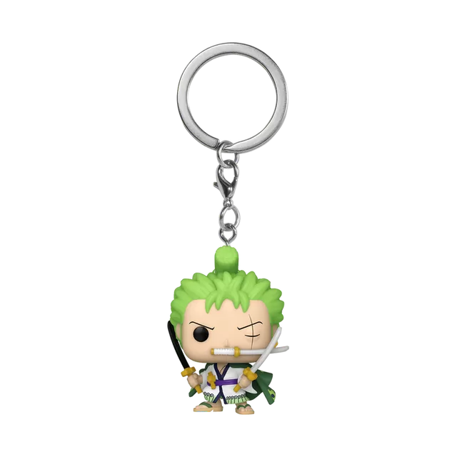 FUNKO POP! Raktų pakabutis: One Piece - Roronoa Zoro &ndash; nuotrauka 2