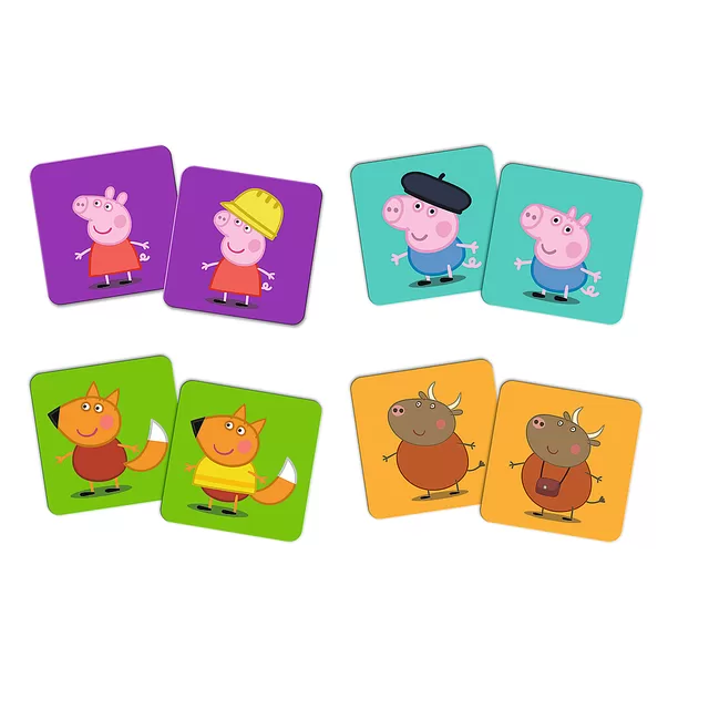 Peppa Pig TREFL Atmintį lavinantis žaidimas &bdquo;Kiaulytė Pepa&ldquo; &ndash; nuotrauka 5