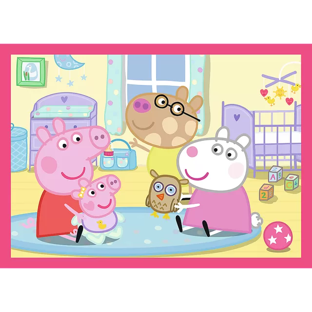 TREFL PEPPA PIG 4 dėlionių rinkinys &bdquo;Kiaulytė Pepa&ldquo; &ndash; nuotrauka 5