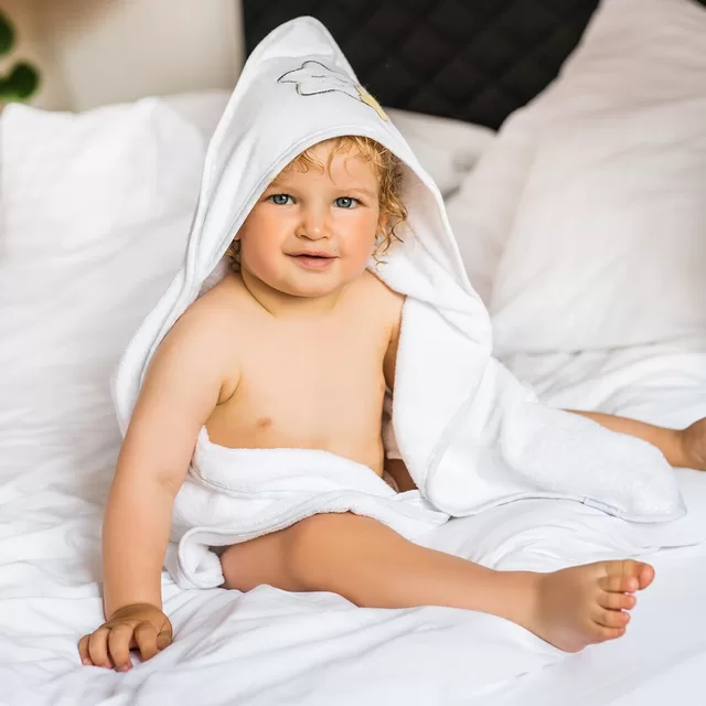 BabyOno rank&scaron;luostis su gobtuvu 85x85 baltas 144/07 &ndash; nuotrauka 3