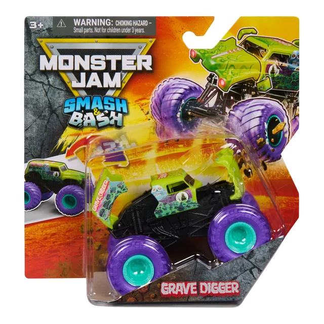 MONSTER JAM 1:64 Feature Non-Diecast (Smash & Bash) &ndash; nuotrauka 11
