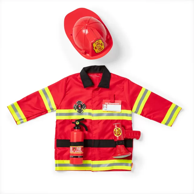 MELISSA & DOUG role play Fire Chief Costume Set &ndash; nuotrauka 2