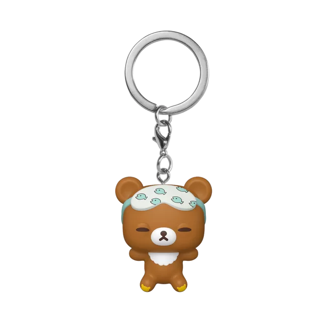 FUNKO POP! Keychain: Rilakkuma - Chairoikoguma Sleepy &ndash; nuotrauka 2