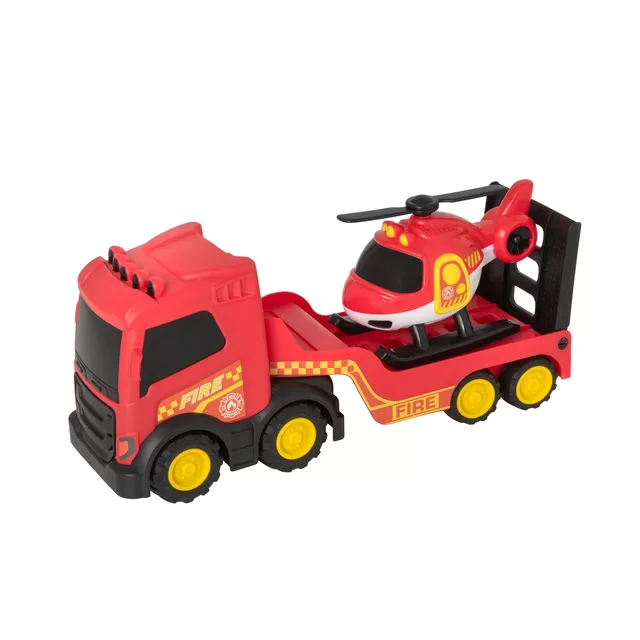 TEAMSTERZ Ugniagesių transporteris su sraigtasparniu, 35 cm &ndash; nuotrauka 2