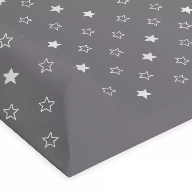 Cebababy vystymo lenta kietu pagrindu, 70 cm, žvaigždutės, tamsiai pilka &ndash; nuotrauka 2