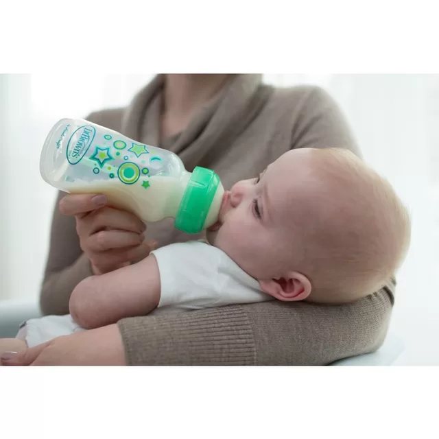 DR. BROWN'S buteliukas pereinamasis OPTIONS+ plačiu kakleliu, žalias 270ml + silikoninis snapelis, WB91606-P3 &ndash; nuotrauka 3