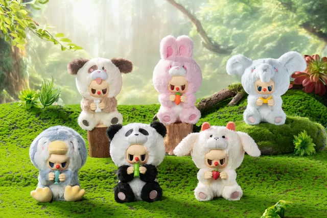 REBEL BEAR Spalvinga beždžionėlė uždaroje pakuotėje ANIMALS, 15 cm &ndash; nuotrauka 10
