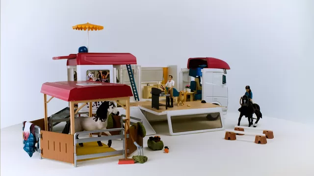 SCHLEICH HORSE CLUB Arklių transporteris &ndash; nuotrauka 5