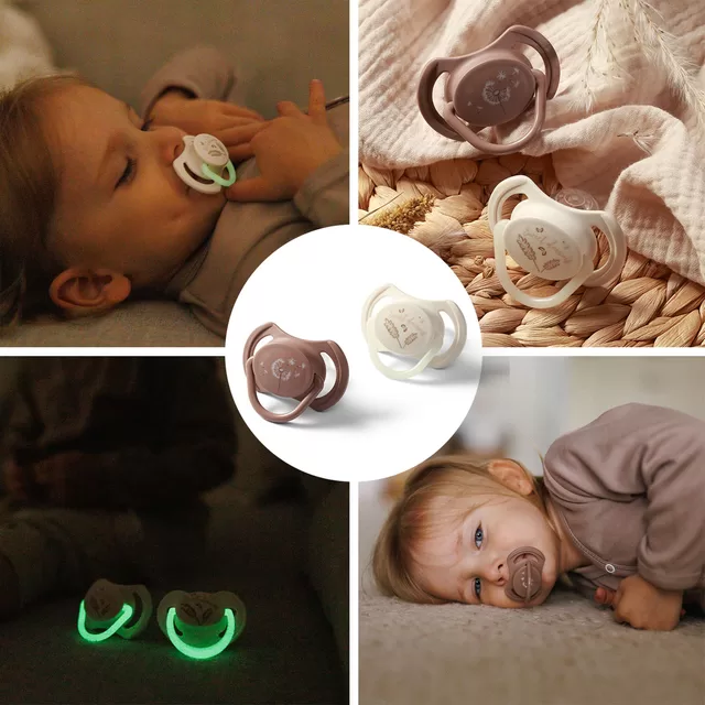 BabyOno čiulptukas silikoninis simetrinis 18m+ 1669/03 &ndash; nuotrauka 4
