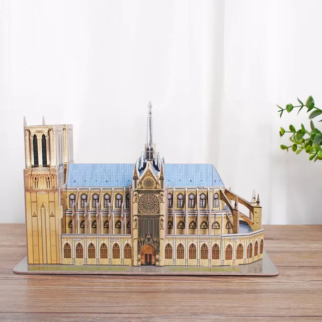 CUBIC FUN CUBICFUN 3D dėlionė &bdquo;Paryžiaus Dievo Motinos katedra&ldquo; &ndash; nuotrauka 3