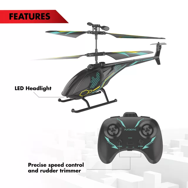 FLYBOTIC SILVERLIT RC sraigtasparnis AIR MAMBA &ndash; nuotrauka 7