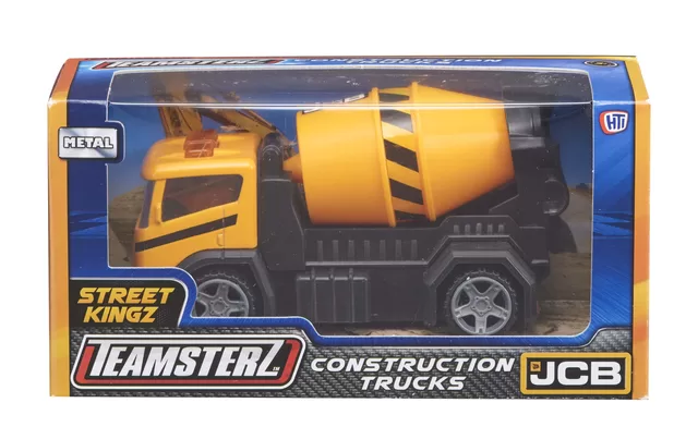 TEAMSTERZ HTI JCB statybinis automobilis, 10 cm &ndash; nuotrauka 9