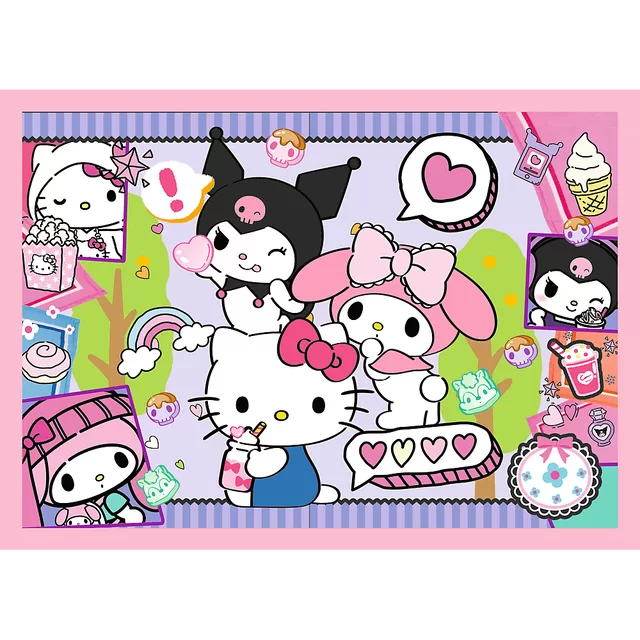 TREFL HELLO KITTY 4 dėlionių rinkinys &ndash; nuotrauka 5