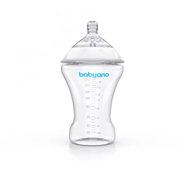 BabyOno dieglių nesukeliantis buteliukas 260 ml NATURAL NURSING, 1451 &ndash; nuotrauka 2