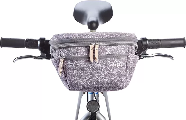 Beaba vežimėlio krep&scaron;ys-mamos rankinė 2in1, POP UP TROLLER BAG BIARRITZ HEATHER, marga pilka &ndash; nuotrauka 4