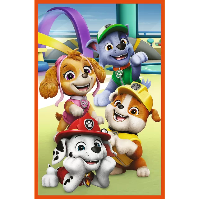 TREFL PAW PATROL Dėlionių rinkinys &bdquo;&Scaron;unyčių komanda&ldquo;, 3 x 80 det. &ndash; nuotrauka 2