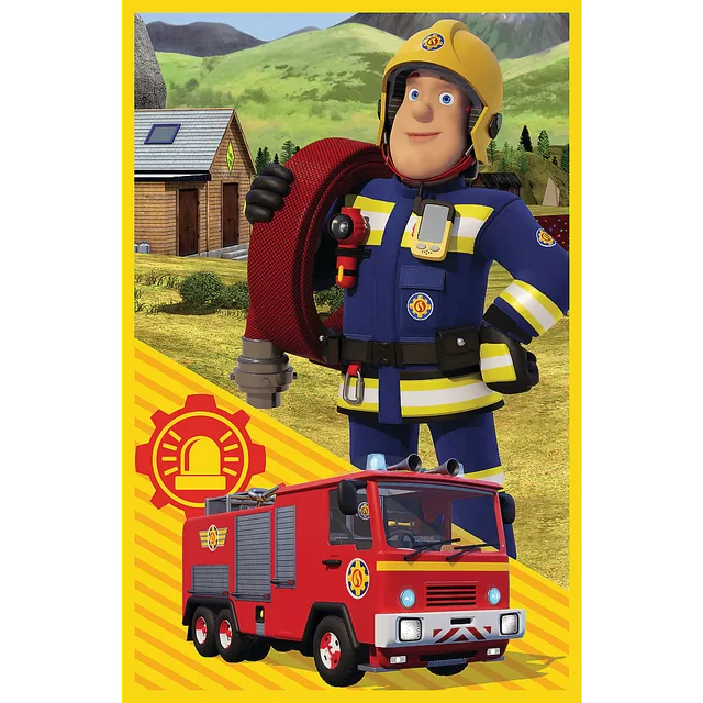 TREFL FIREMAN SAM Dėlionių rinkinys &bdquo;Ugniagesys Semas&ldquo;, 3 x 50 det. &ndash; nuotrauka 3