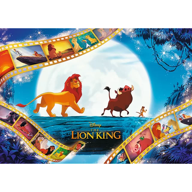 TREFL DISNEY PREMIUM PLUS 1000 det. dėlionė &bdquo;Liūtas karalius&ldquo; &ndash; nuotrauka 2