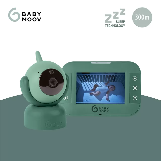 Babymoov mobili video auklė kūdikiui sukasi pasikreipia 3,2&rsquo;&rsquo; YOO Twist A014425 &ndash; nuotrauka 2