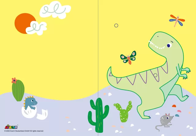 AVENIR Atvirukų gaminimo rinkinys &bdquo;Dinozaurai&ldquo; &ndash; nuotrauka 6