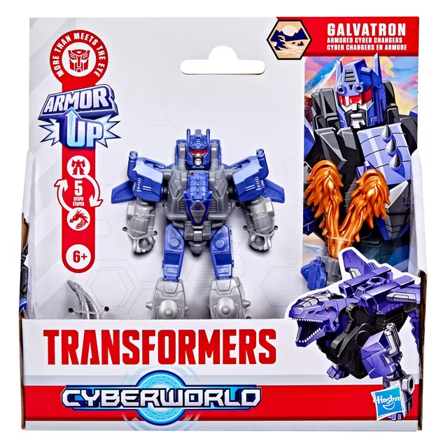 TRANSFORMERS Cyberworld Figure Armored Cyber Changers, 10cm &ndash; nuotrauka 7