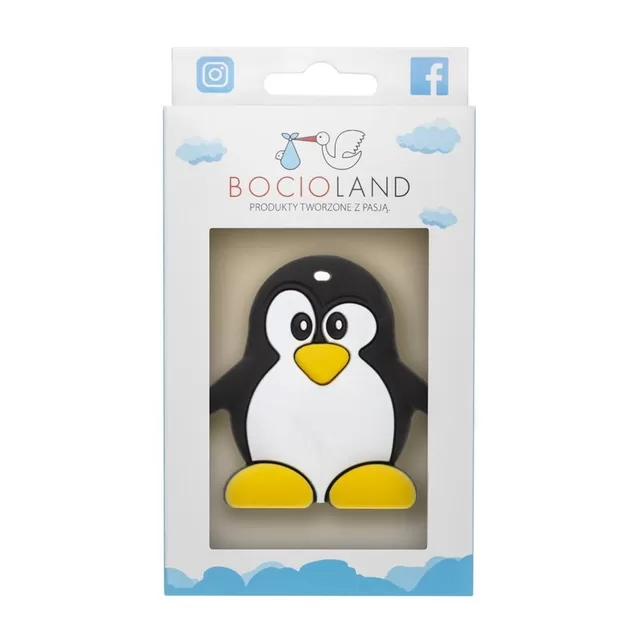 Bocioland silikoninis kramtukas, pingvinas, BOC0512 &ndash; nuotrauka 3