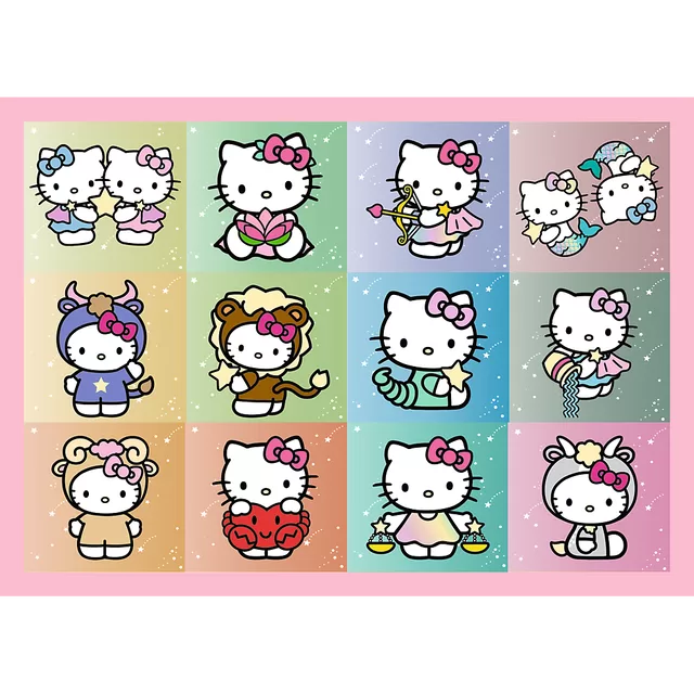 TREFL HELLO KITTY 4 dėlionių rinkinys &ndash; nuotrauka 2