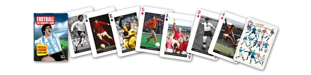 PIATNIK Žaidimo kortos &ldquo;Fotball Legends&ldquo; &ndash; nuotrauka 2