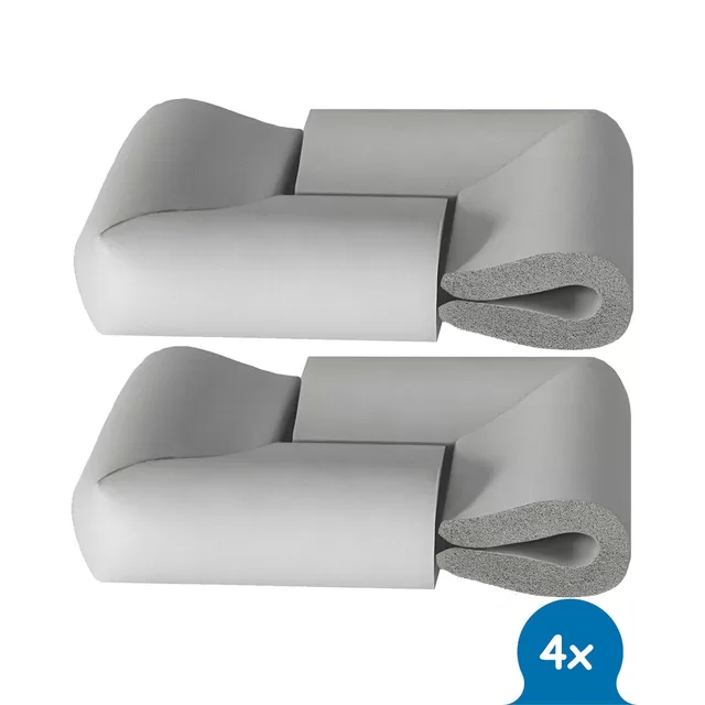 SIPO apsauga kampams U forma pilka 4 vnt SBS-T23UE &ndash; nuotrauka 4
