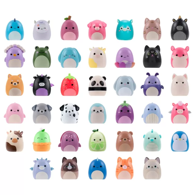 SQUISHMALLOWS SQUISH-A-LONGS Herojai-siurprizai, 2 vnt., 2,5 cm &ndash; nuotrauka 2