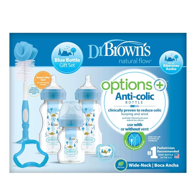 DR. BROWN'S naujagimio rinkinys OPTIONS+ MĖLYNAS &ndash; nuotrauka 3