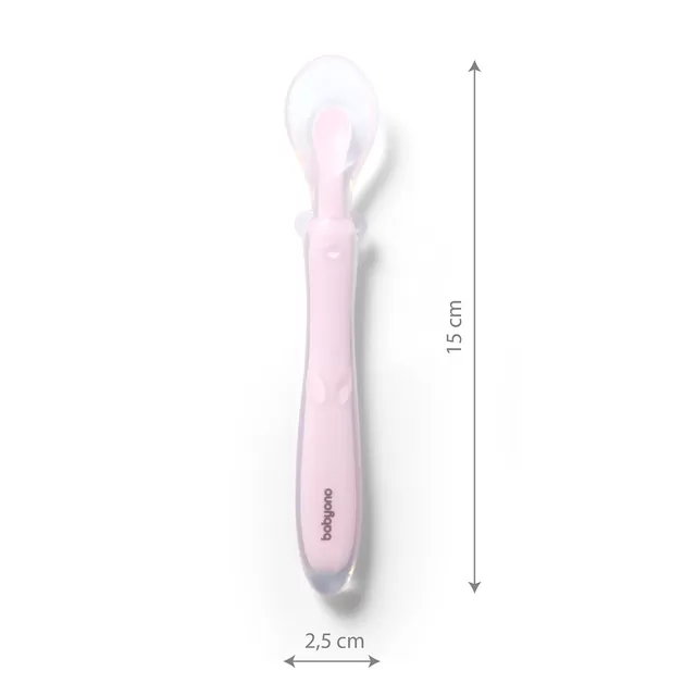 BabyOno silikoninis &scaron;auk&scaron;telis lankstomas rožinis 785/03 &ndash; nuotrauka 4