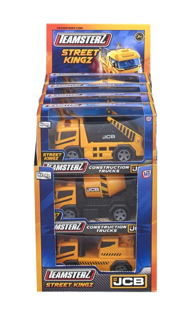 TEAMSTERZ HTI JCB statybinis automobilis, 10 cm &ndash; nuotrauka 2