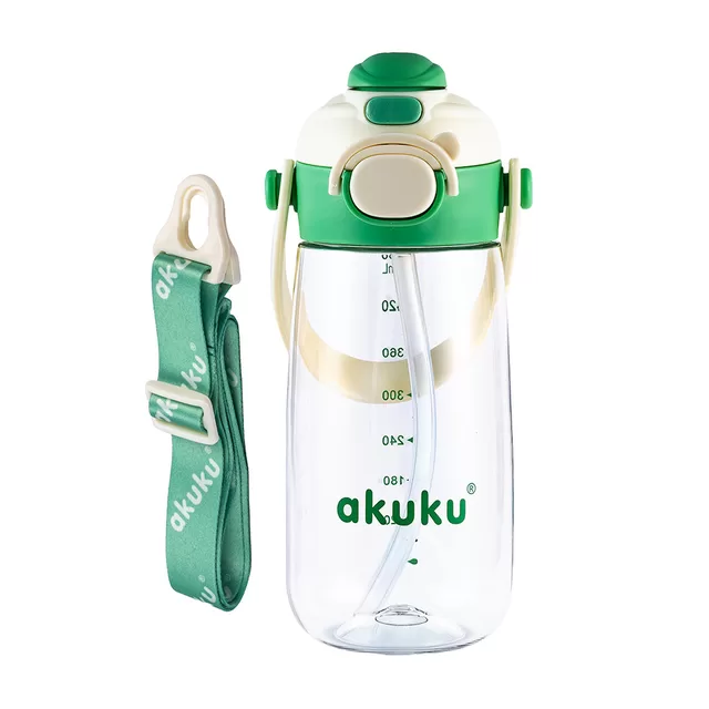 Akuku gertuvė su &scaron;iaudeliu 480ml pilkas žalia A0724 &ndash; nuotrauka 2