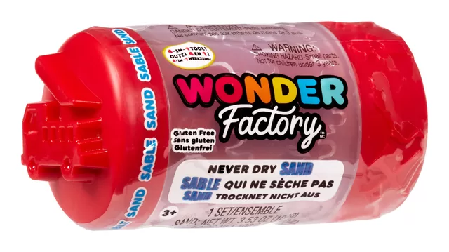 WONDER FACTORY NEVER DRY Kinetinis smėlis, 1 vnt. &ndash; nuotrauka 4