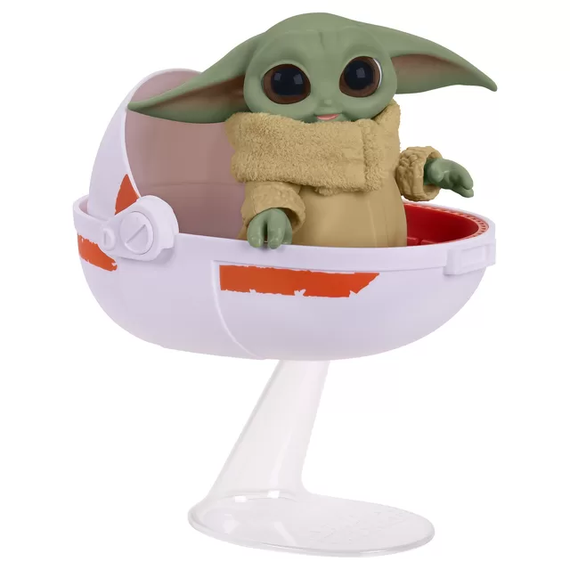 Star Wars Interaktyvus pliu&scaron;inis Wild Ridin&acute; Grogu, 12 cm &ndash; nuotrauka 2