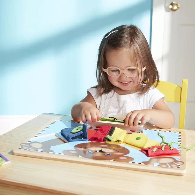 MELISSA & DOUG Puzzle Basic Skills Board &ndash; nuotrauka 5