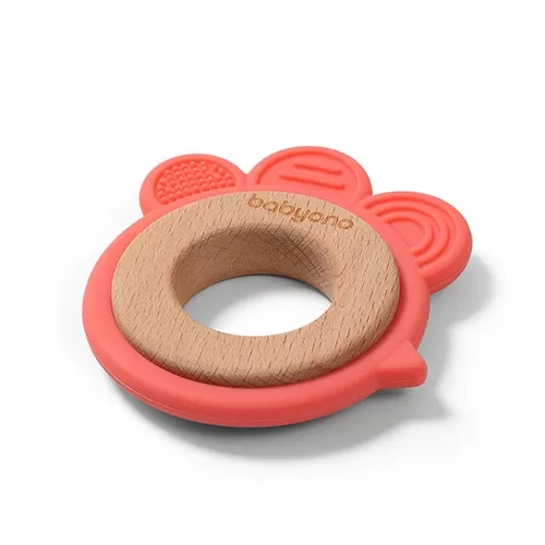 BabyOno kramtukas medinis - silikoninis &ndash; nuotrauka 5