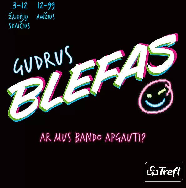 TREFL GAMES TREFL Žaidimas Gudrus blefas (Lietuvių kalba) &ndash; nuotrauka 6