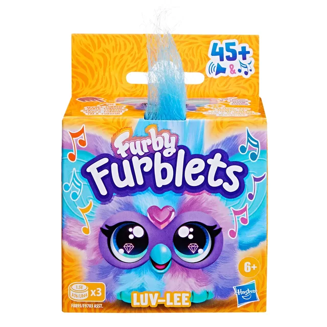 FURBY Interaktyvus pliu&scaron;inis gyvūnėlis FURBLETS, 5 cm &ndash; nuotrauka 8