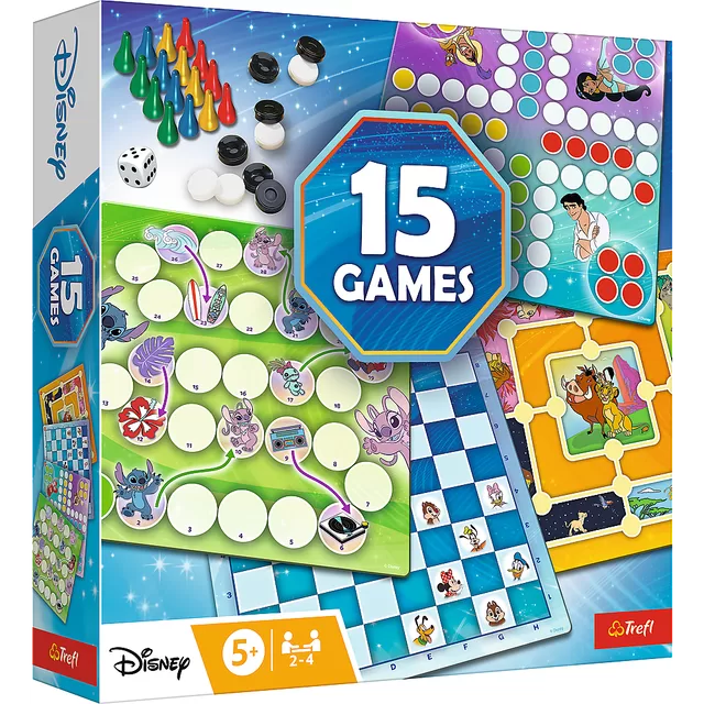 TREFL DISNEY 15 in 1 žaidimas &ndash; nuotrauka 2