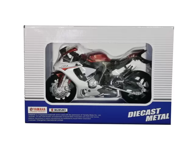MSZ Motociklas YAMAHA YZF-R1, 1:18 &ndash; nuotrauka 4