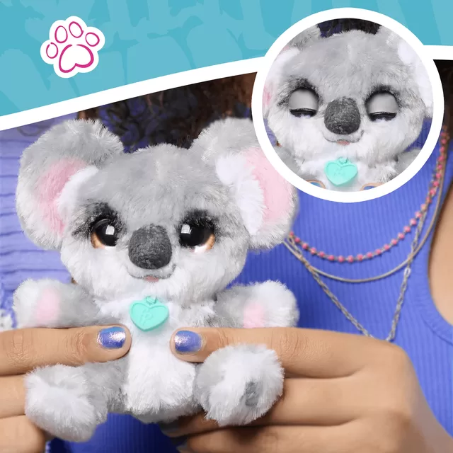 FURREAL MY MINI&acute;S LITTLE HUGS Interaktyvus pliu&scaron;inis gyvūnėlis, 13 cm &ndash; nuotrauka 12