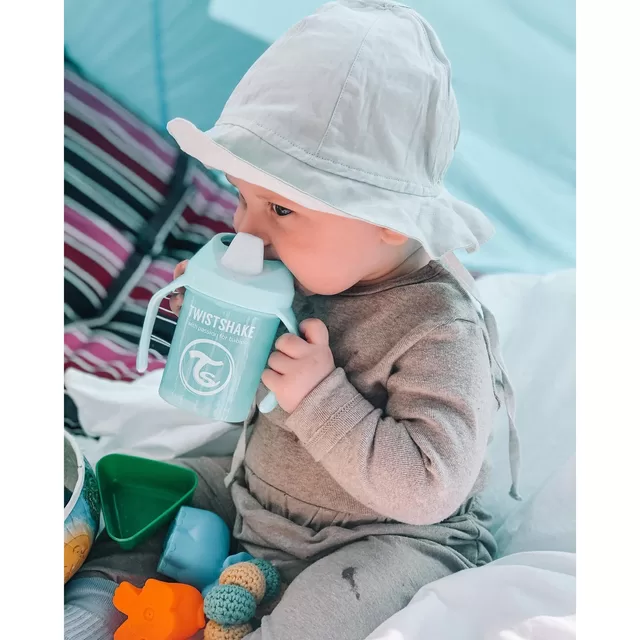 Twistshake nei&scaron;siliejati gertuvė - puodelis nuo 4mėn,. 230 ml, mėlynas 78268 &ndash; nuotrauka 3