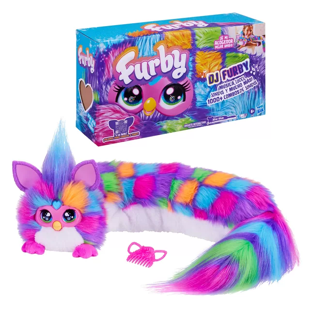 FURBY Interaktyvus furbis didžėjus &bdquo;Neoninė žvaigždė&ldquo; &ndash; nuotrauka 4