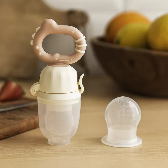 BabyOno kieto maisto kramtukas Dino rudas 1551/03 &ndash; nuotrauka 7