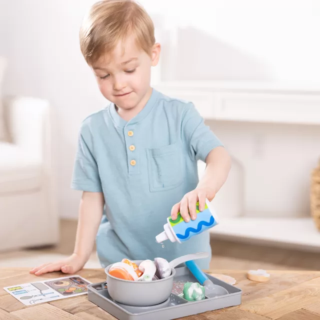 MELISSA & DOUG playset Water WOW! Saute & Serve &ndash; nuotrauka 6